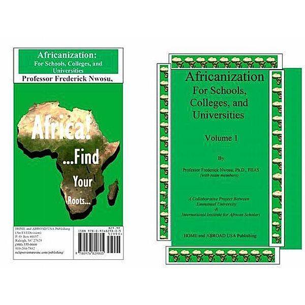 Africanization For Schools,  Colleges, and  Universities, Frederick Nwosu