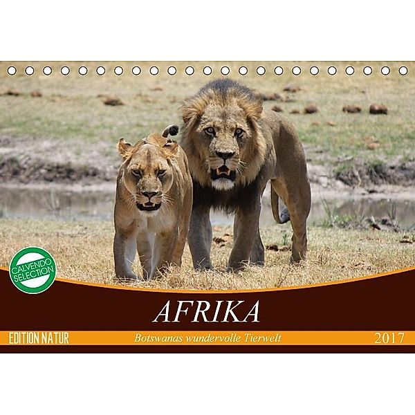 Afrika. Botswanas wundervolle Tierwelt (Tischkalender 2017 DIN A5 quer), Elisabeth Stanzer