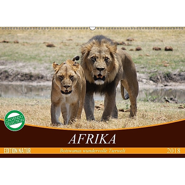 Afrika. Botswanas wundervolle Tierwelt (Wandkalender 2018 DIN A2 quer), Elisabeth Stanzer