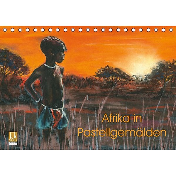 Afrika in Pastellgemälden (Tischkalender 2021 DIN A5 quer), Jitka Krause