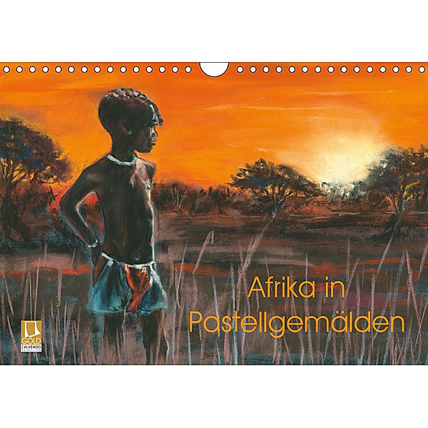 Afrika in Pastellgemälden (Wandkalender 2019 DIN A4 quer), Jitka Krause