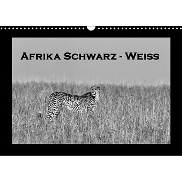 Afrika Schwarz - Weiss (Wandkalender 2022 DIN A3 quer), Angelika Stern