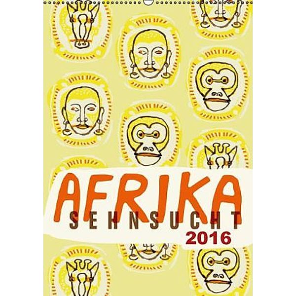 Afrika-Sehnsucht 2016 (Wandkalender 2016 DIN A2 hoch), Norbert Schmitt
