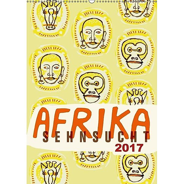 Afrika-Sehnsucht 2017 (Wandkalender 2017 DIN A2 hoch), Norbert Schmitt