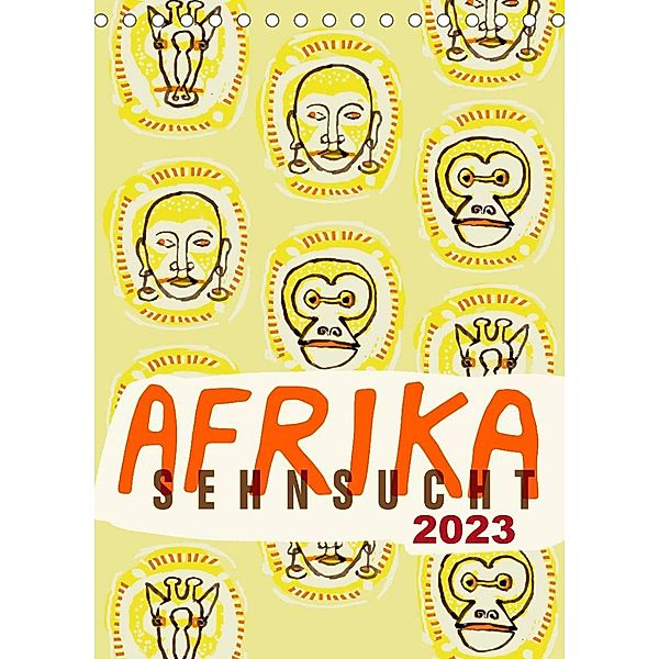 Afrika-Sehnsucht 2023 (Tischkalender 2023 DIN A5 hoch), Norbert Schmitt