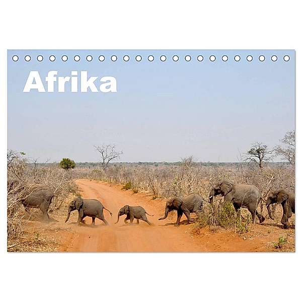 Afrika (Tischkalender 2024 DIN A5 quer), CALVENDO Monatskalender, sirflor.ch