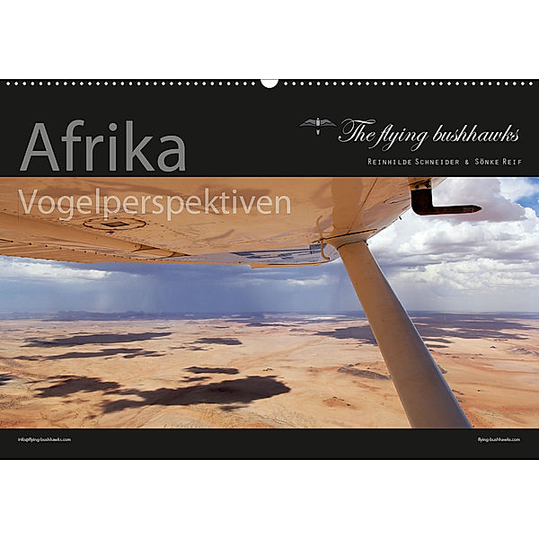 Afrika Vogelperspektive 2020 (Wandkalender 2020 DIN A2 quer), The flying bushhawks