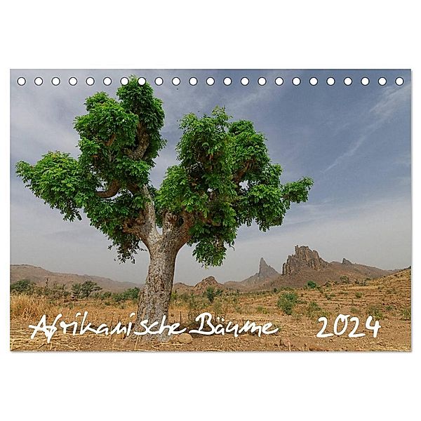 Afrikanische Bäume (Tischkalender 2024 DIN A5 quer), CALVENDO Monatskalender, Gerald Wolf