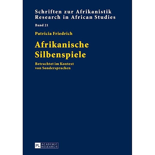 Afrikanische Silbenspiele, Friedrich Patricia Friedrich