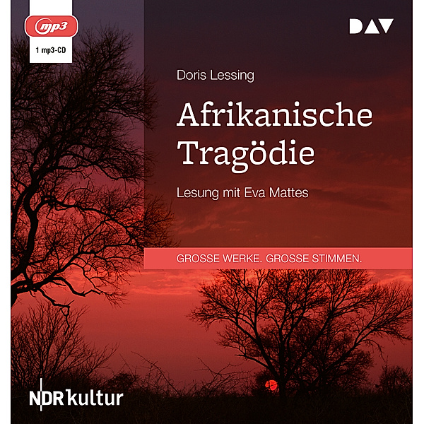 Afrikanische Tragödie,1 Audio-CD, 1 MP3, Doris Lessing