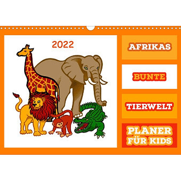 Afrikas bunte Tierwelt (Wandkalender 2022 DIN A3 quer), Barbara Fraatz