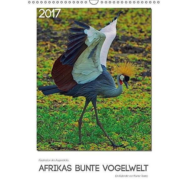 Afrikas bunte Vogelwelt (Wandkalender 2017 DIN A3 hoch), Rainer Tewes