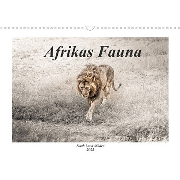 Afrikas Fauna (Wandkalender 2022 DIN A3 quer), Noah Leon Mäder