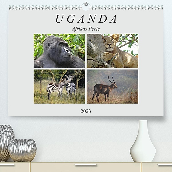 Afrikas Perle Uganda (Premium, hochwertiger DIN A2 Wandkalender 2023, Kunstdruck in Hochglanz), Flori0