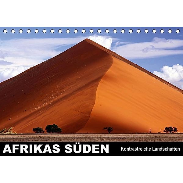 AFRIKAS SÜDEN - Kontrastreiche Landschaften (Tischkalender 2017 DIN A5 quer), Wibke Woyke