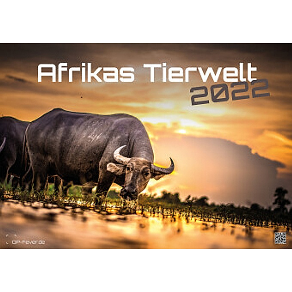 Afrikas Tierwelt - Der Tierkalender - 2022 - Kalender DIN A3