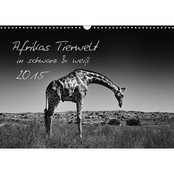 Afrikas Tierwelt in schwarz & weiß (Wandkalender 2015 DIN A3 quer), Kirsten Karius, Holger Karius