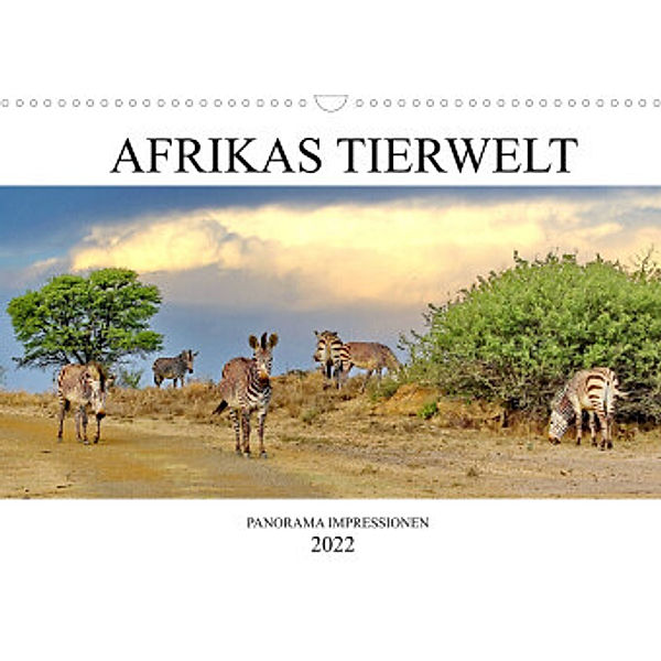 AFRIKAS TIERWELT Panorama Impressionen (Wandkalender 2022 DIN A3 quer), N N