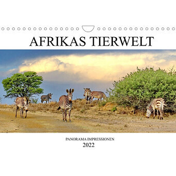 AFRIKAS TIERWELT Panorama Impressionen (Wandkalender 2022 DIN A4 quer), N N