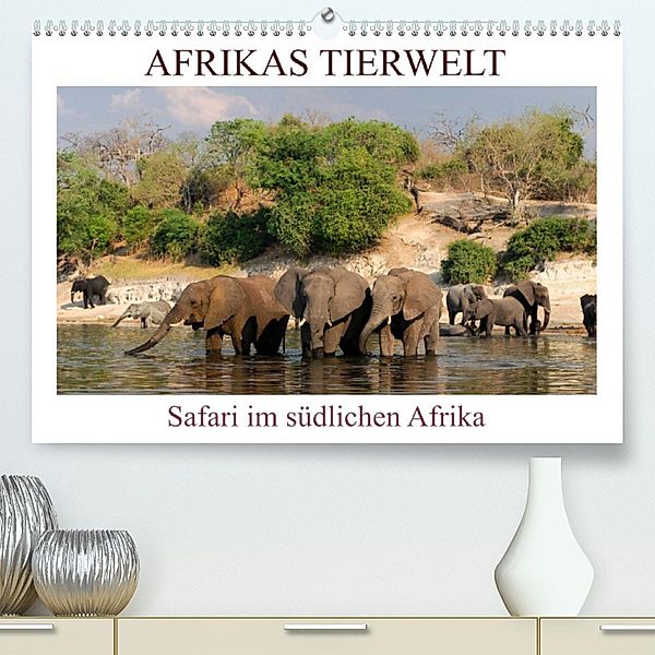 Afrikas Tierwelt, Safari im südlichen Afrika (Premium, hochwertiger DIN A2 Wandkalender 2023, Kunstdruck in Hochglanz), Christian Heeb