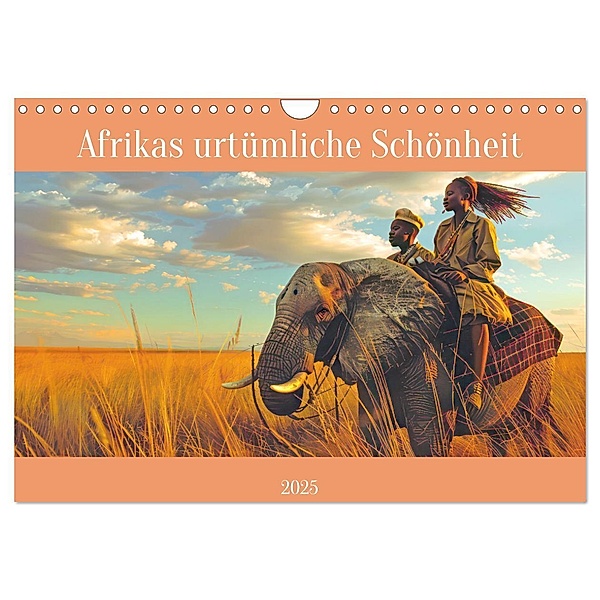 Afrikas urtümliche Schönheit (Wandkalender 2025 DIN A4 quer), CALVENDO Monatskalender, Calvendo, Liselotte Brunner-Klaus