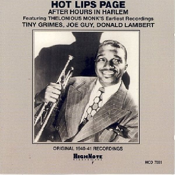 After Hours In Harlem, Hot Lips Page