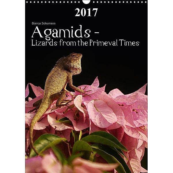 Agamids - Lizards from the Primeval Times (Wall Calendar 2017 DIN A3 Portrait), Bianca Schumann