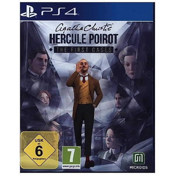 Agatha Christie: Hercule Poirot, The First Cases,1 PS4-Blu-ray Disc (Standard Edition)