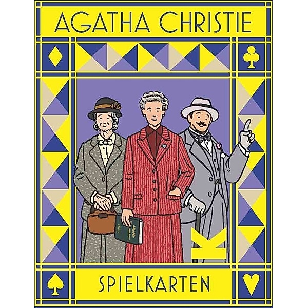 Laurence King Verlag GmbH Agatha Christie Spielkarten, Agatha Christie Ltd.