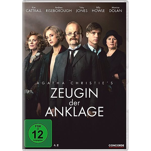 Agatha Christie's Zeugin der Anklage, Kim Cattrall, Toby Jones