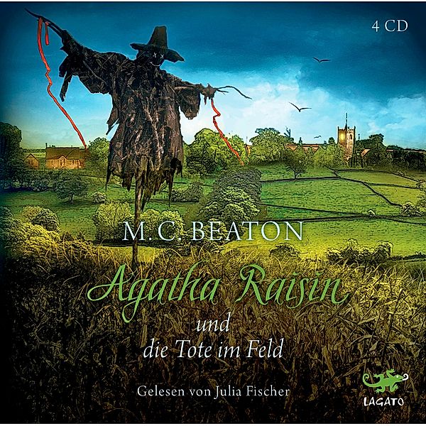 Agatha Raisin und die Tote im Feld, 4 CDs, M. C. Beaton
