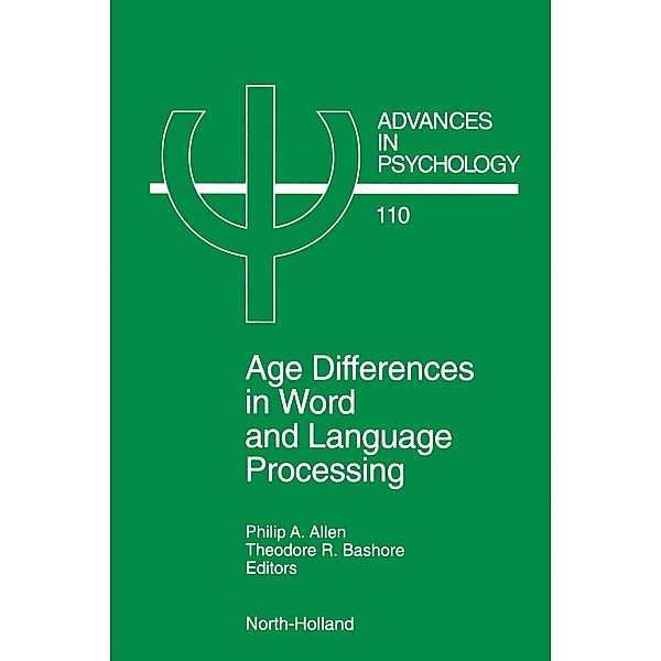 Age Differences in Word and Language Processing