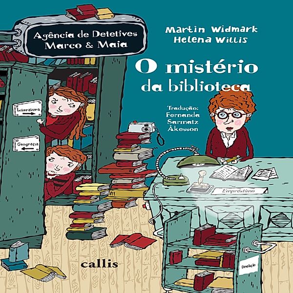 Agência de Detetives Marco e Maia - 5 - O Mistério da Biblioteca, Martin Widmark