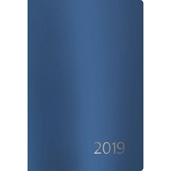 Agenda Metallic blau L 2019