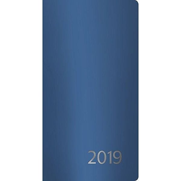 Agenda Metallic blau M 2019