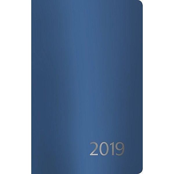 Agenda Metallic blau S 2019