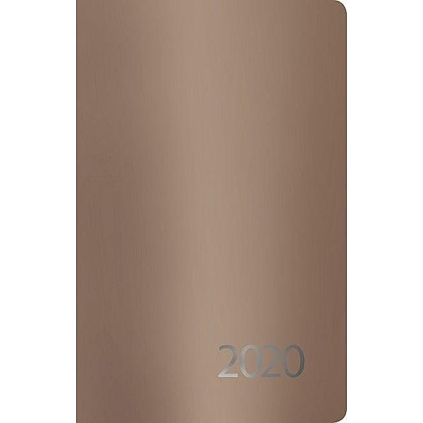 Agenda Metallic roségold S 2020