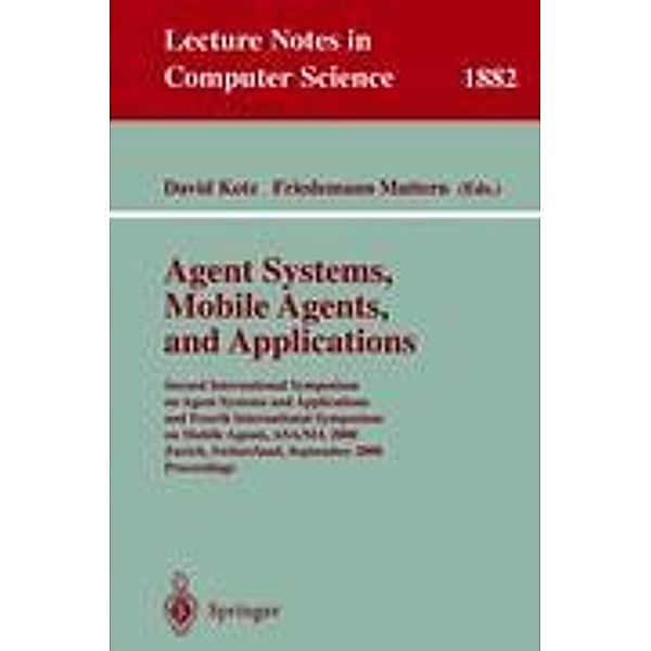 Agent Systems, Mobile Agents, and Applications