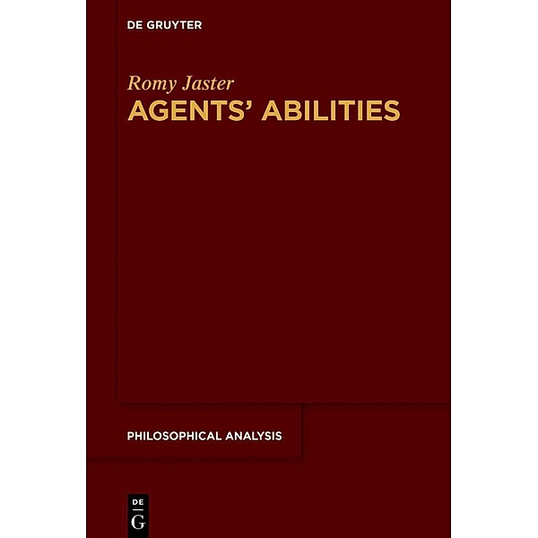 Agents' Abilities, Romy Jaster