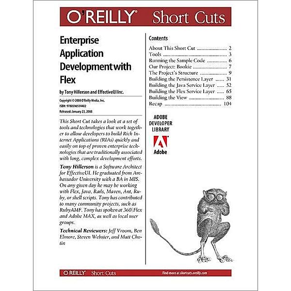 Agile Enterprise Application Development with Flex / Adobe Developer Library, The EffectiveUI Team