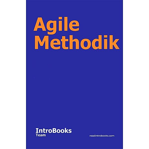 Agile Methodik, IntroBooks Team