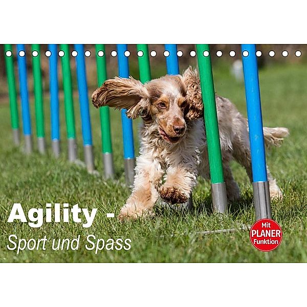 Agility - Sport und Spass (Tischkalender 2023 DIN A5 quer), Fotodesign Verena Scholze