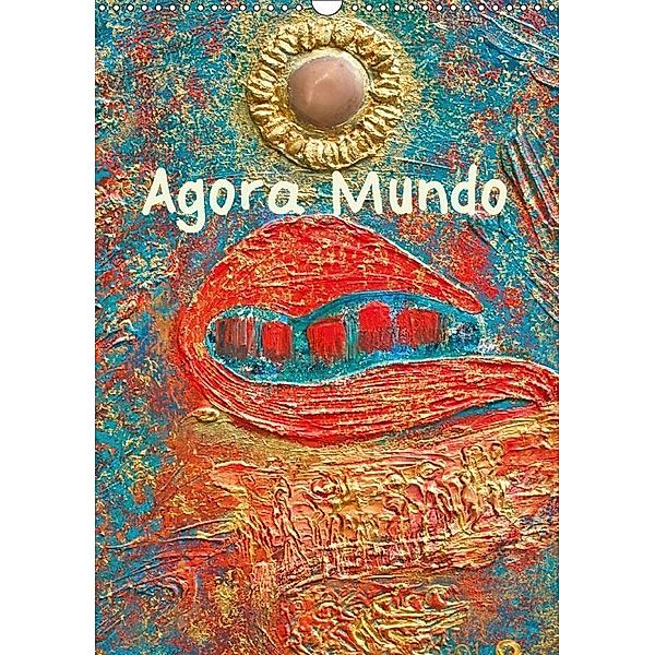 Agora Mundo (Wall Calendar 2017 DIN A3 Portrait), A.C.C. presenting Contemporary art of the Caribbean. All paintings b