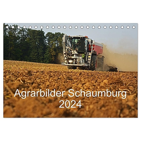 Agrarbilder Schaumburg 2024 (Tischkalender 2024 DIN A5 quer), CALVENDO Monatskalender, Simon Witt