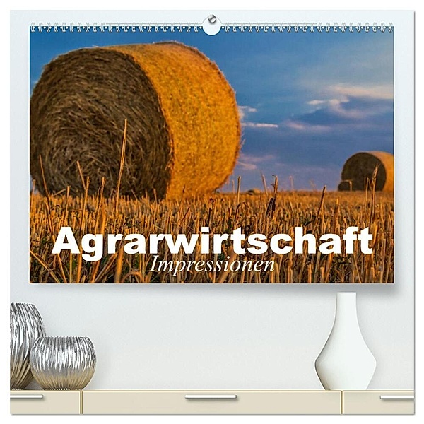 Agrarwirtschaft - Impressionen (hochwertiger Premium Wandkalender 2024 DIN A2 quer), Kunstdruck in Hochglanz, Elisabeth Stanzer