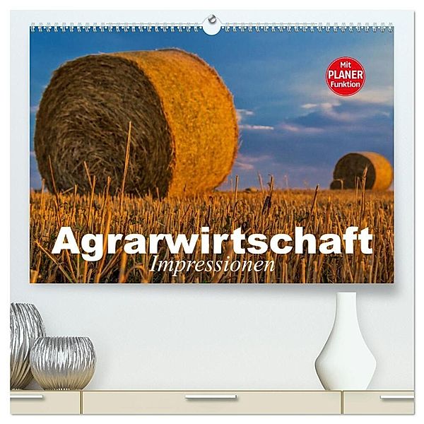 Agrarwirtschaft. Impressionen (hochwertiger Premium Wandkalender 2025 DIN A2 quer), Kunstdruck in Hochglanz, Calvendo, Elisabeth Stanzer