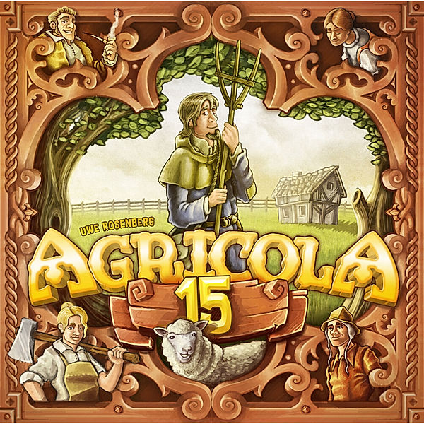 Asmodee, Lookout Spiele Agricola 15 Jahre Jubiläumsbox, Uwe Rosenberg