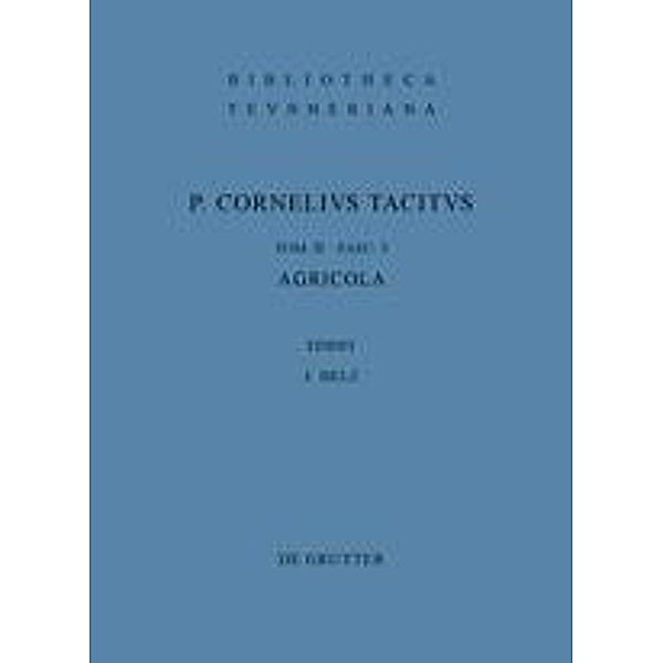 Agricola, Tacitus