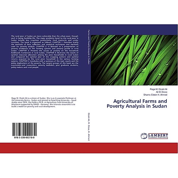 Agricultural Farms and Poverty Analysis in Sudan, Raga M. Elzaki Ali, Ali M. Eissa, Shams Eldein H. Ahmed