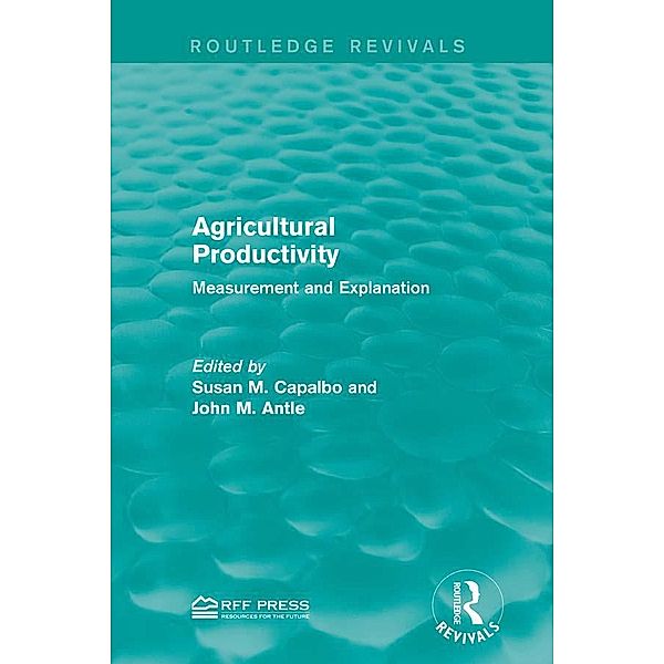 Agricultural Productivity / Routledge Revivals